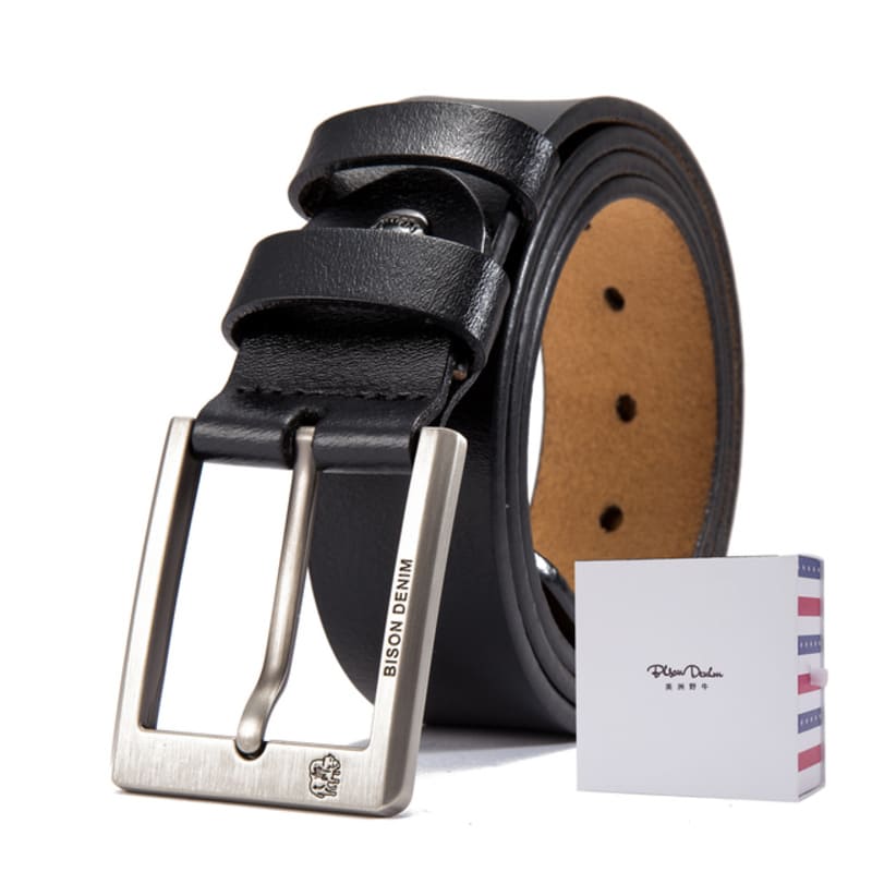 Cinto Bison Denim Social Couro Legítimo Original Rudolph